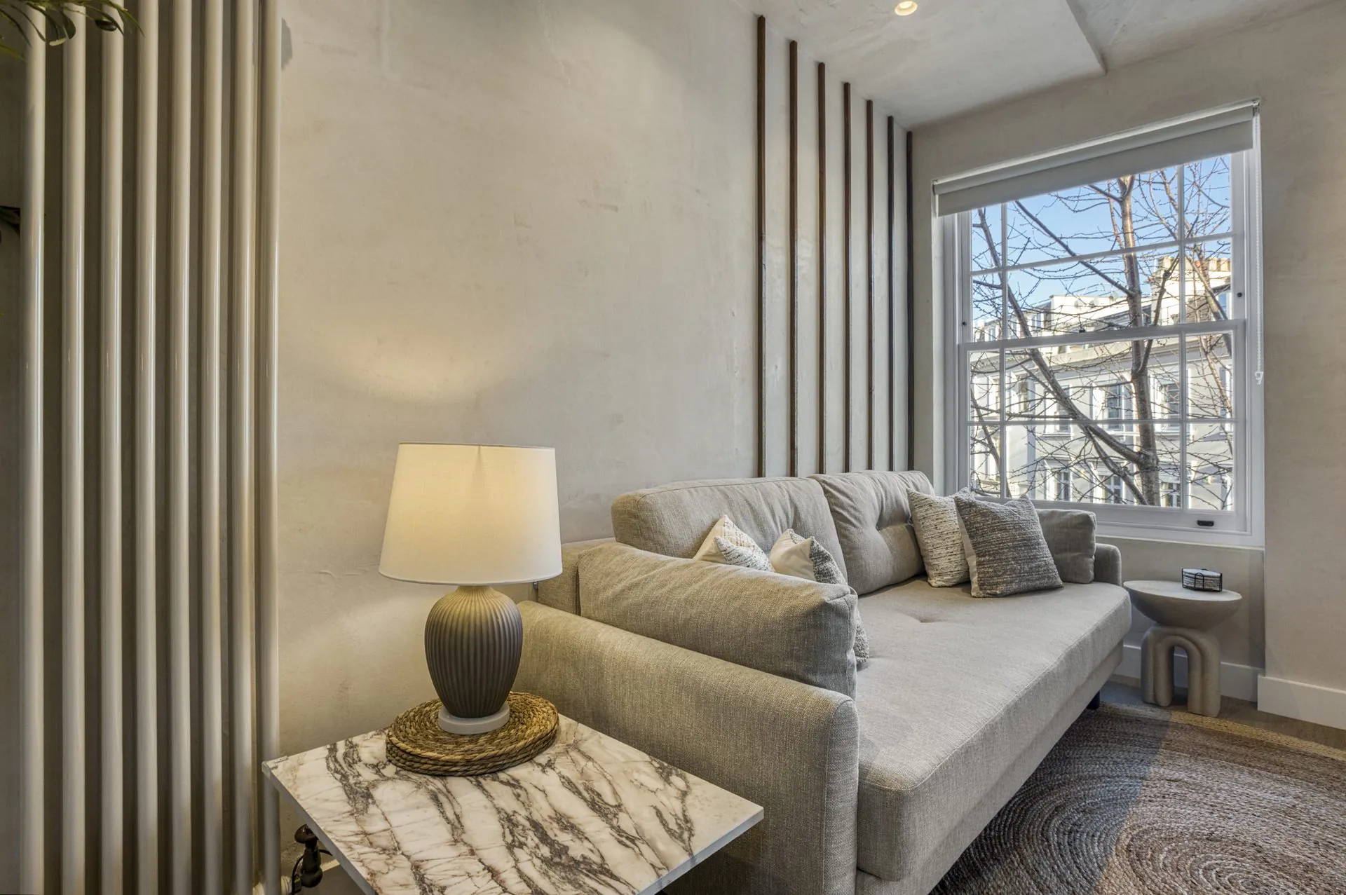 Interior view of the Portobello Road apartment